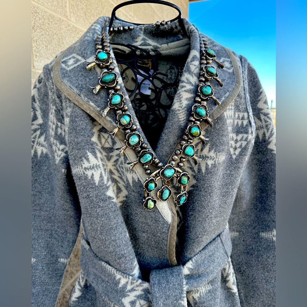 Fabulous Long Pendleton Coat